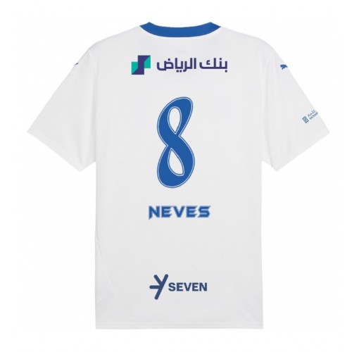 Fotballdrakt Herre Al-Hilal Ruben Neves #8 Bortedrakt 2024-25 Kortermet